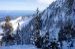 5. This skiing holiday picture is taken to the right and above Beggars Canyon. The snowy slope you can see in the distance is on the other side of McKay Lake.